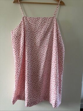 Old Navy Pink Floral Slip Dress